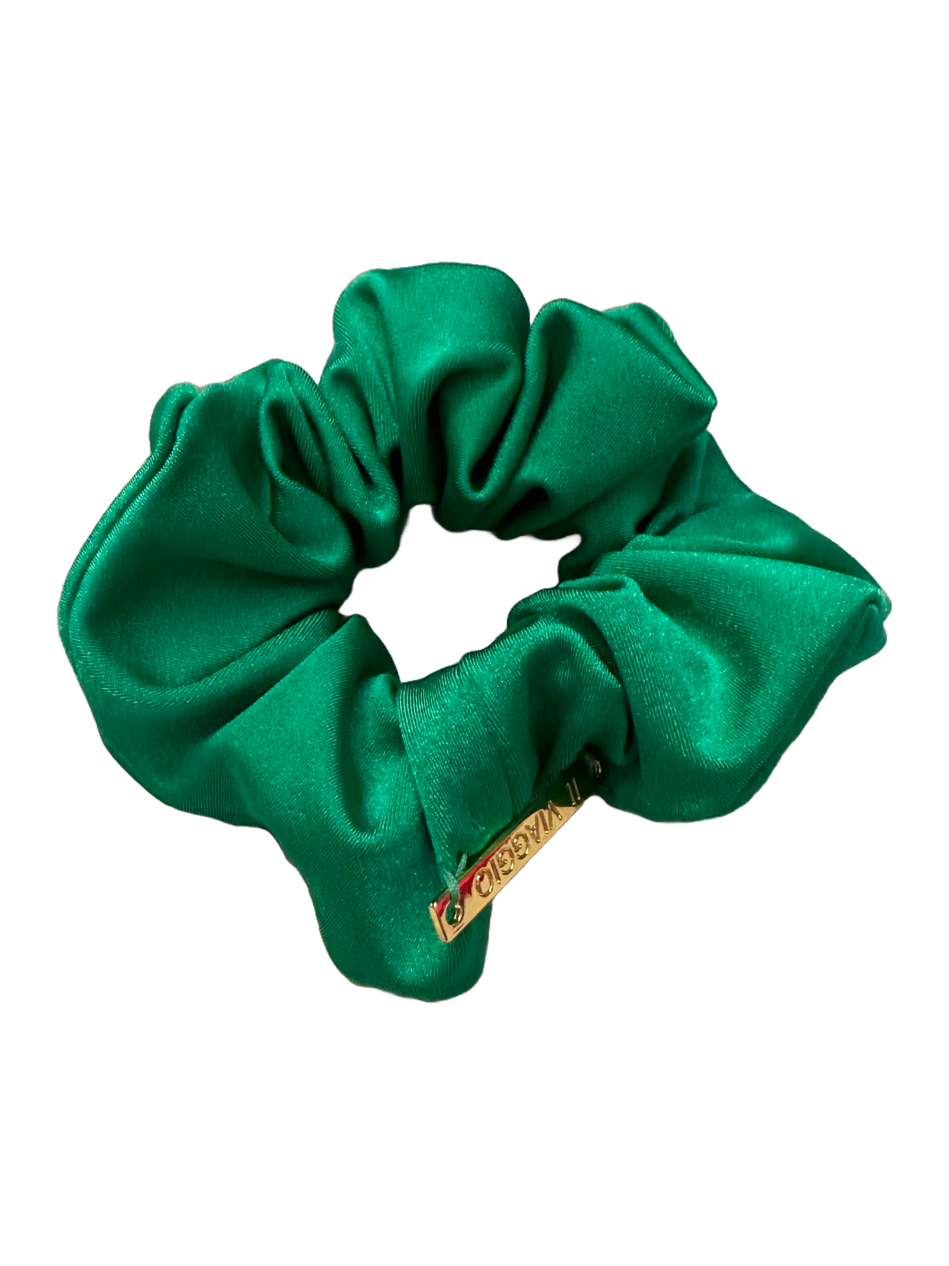 Beverly Hills Green Il Viaggio Hair Scrunchie